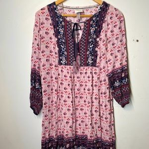 Long sleeve knox rose dress